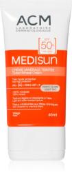 ACM Medisun crema hidratanta cu minerale SPF 50+ culoare Light Tint 40 ml