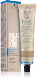 Schwarzkopf Blondme Bleach & Tone hamvasító és tonizáló adalékanyag árnyalat Violet 60 ml
