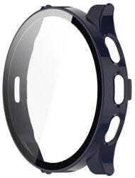 Gigapack Garmin Venu 3S műanyag keret (bumper, ütésállóság + kijelzővédő üveg) sötétkék (GP-157903)