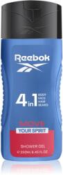 Reebok Move Your Spirit friss tusfürdő gél 4 in 1 250 ml