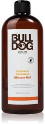 BULLDOG Lemon & Bergamot Shower Gel fürdőgél férfiaknak 500 ml