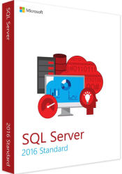 Microsoft SQL Server 2016 Standard (16 Core) (Elektronikus licenc) (R7W-00048)