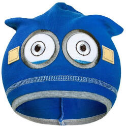 NEW BABY Gyerek őszi sapka New Baby mimon sötét kék - pindurka