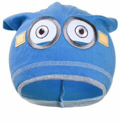 NEW BABY Gyerek őszi sapka New Baby mimon világos kék - pindurka