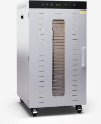 Klarstein MasterJerky 350, szárító, teljesítmény 2 000 W, hőmérséklet-tartomány 30 - 90 °C, 24 órás időzítő, rozsdamentes acél (DHY9-MasterJerky350) (DHY9-MasterJerky350) - klarstein