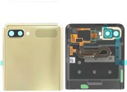 Samsung GH96-13380D Gyári Samsung Galaxy Z Flip másodlagos LCD kijelző arany kerettel hátlappal (GH96-13380D)