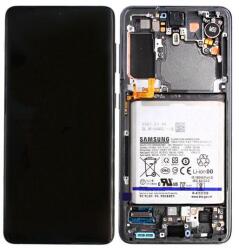 Samsung GH82-27257A Samsung Galaxy S21 5G OEM LCD kijelző érintővel, fekete (GH82-27257A)