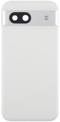 tel-szalk-192969153976 Google Pixel 8a Fehér Akkufedél hátlap, kamera lencse (Porcelain) (tel-szalk-192969153976)