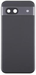 tel-szalk-192969153977 Google Pixel 8a fekete Akkufedél hátlap, kamera lencse (Obsidian) (tel-szalk-192969153977)