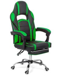 CHAIRS-ON Scaun gaming cu suport de picioare OFF 302 verde