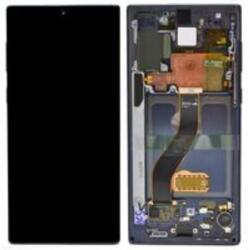 Samsung GH82-20900A Gyári Samsung Galaxy Note 10 plus / Note 10 plus 5G OLED kijelző érintővel Fekete kerettel előlap (GH82-20900A)