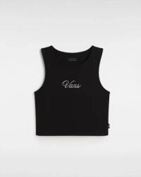 Vans - Small Staple Fitted Crop Tank - Női trikó top (VN000HGEBLK)