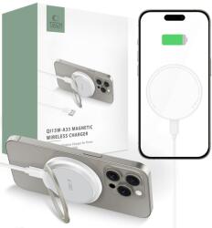  Vezeték Nélküli állványtöltő Magsafe, 15w, Tech-protect Qi15w-a33, Fehér