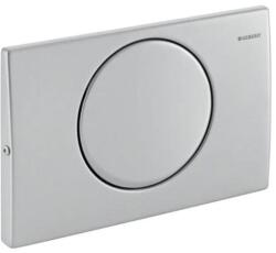 Geberit Mambo működtetőlap, öblítés-stop működtetésű, csavarral rögzíthető, szálcsiszolt 115.751. 00.1 (115.751.00.1)