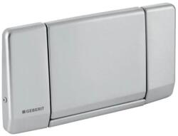 Geberit Highline működtetőlap, öblítés-stop működtetésű, szálcsiszolt rozsdamentes acél 115.151. 00.1 (115.151.00.1)