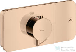 Hansgrohe AXOR ONE termosztátos falsík alatti kád /zuhany csaptelep, polírozott vörös arany hatású 45711300 (45711300)