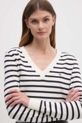 Tommy Hilfiger pulóver könnyű, női, WW0WW40098 - sötétkék M - answear - 29 990 Ft
