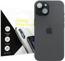  iPhone 15 Plus tempered glass, üvegfólia, edzett, lencsevédő, kamera védő