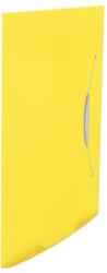 Esselte Mapa plastic A4 cu elastic galben Esselte Vivida (ESS624045) - dacris