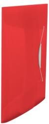 Esselte Mapa documente A4 plastic cu elastic rosu 150 coli Esselte Vivida (ESS624042) - dacris
