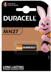 Duracell 27A MN27 alkáli elem autós távirányítóhoz 1 db (5000394023352)