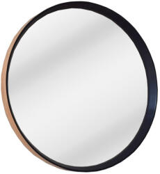 Invicta AMSTERDAM fekete tölgyfa falitükör 70cm
