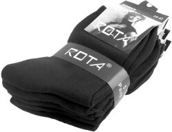 TifanTEX Șosete din bumbac pentru femei, Rota negru (Șosete de calitate) (0704E9)