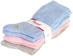 TifanTEX Șosete din bumbac pentru femei, 5 perechi de culori pastelate () (0704E6)