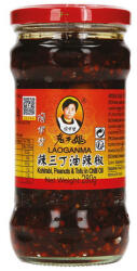 Mae Pranom Three Ting Chili Olaj, 280g (Leo Gan Ma) (6921804700788  20/07/2025 (24+24db))