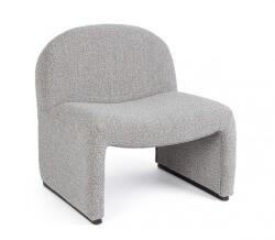 Bizzotto Fotoliu textil gri Bassilla 71x69x72.5 cm (0748335)