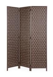 Bizzotto Paravan decorativ bambus hartie maro Jorah 135x6x180 cm (0721678)
