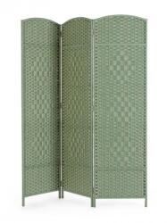 Bizzotto Paravan bambus hartie verde Shana 150x6x180 cm (0721686)