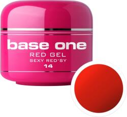 Base One Gel UV color Base One, Red, sexy red sy 14, 5 g