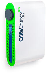 OlifeEnergy Elektromos autó töltőállomás OlifeEnergy DoubleBox BASE, Type2, 400 V AC, 2×22 kW, 32 A Kábel: 2× csavart kábel 4 méter