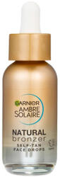 Garnier Ambre Solaire Natural Bronzer autobronzant picături pentru față Woman 30 ml