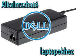 Green Cell Dell laptop töltő 65W (AD75AP mini center pin)