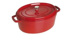 Staub Oala Cocotte ovala, fonta, 29cm/4, 2L, Cherry - Staub (40509-857-0)