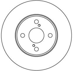 MOTAQUIP Disc frana MOTAQUIP LVBD1064Z - automobilus