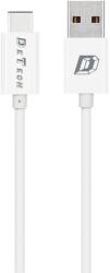 DeTech Data cables DeTech, 10pcs. Type-C, 1.0m, White - 14137 (DE-14137)