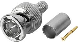 DeTech Конектор DeTech, BNC M, Straight, RG6, 75Ohm, 10 pcs. - 17169 (DE-17169)