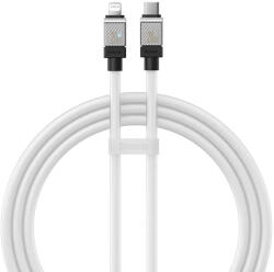 Baseus Кабел за данни Baseus CoolPlay, Type-C - Lightning, 20W, 1.0m, White - 40453 (DE-40453)