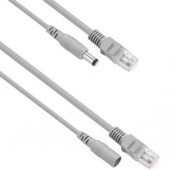 DeTech Кабел DeTech, CCTV, RJ45+DC, 40m, Gray - 18380 (DE-18380)