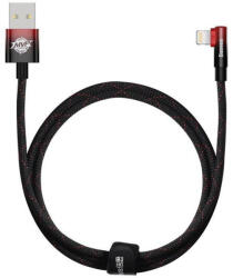 Baseus Кабел за данни Baseus MVP 2 Elbow, Lightning, 1.0m, Black - 40461 (DE-40461)