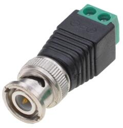 DeTech Конектор DeTech, BNC M - Screw Terminal, 10pcs. , Black - 17168 (DE-17168)