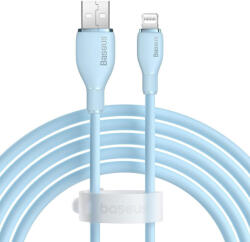 Baseus Кабел за данни Baseus Pudding, Lightning, 2.0m, Blue - 40431 (DE-40431)