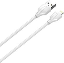 LDNIO Cablu USB pentru Lightning LDNIO LS540, 2.4A, 0.2m (alb) (LS540 lightning)