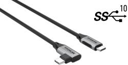 VivoLink PROUSBCMM1.2A cabluri USB 1, 2 m USB 3.2 Gen 2 (3.1 Gen 2) USB C Negru (PROUSBCMM1.2A)