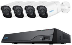 REOLINK NVS8-5MB4 5MP IP kamera szett, 4 csőkamerával beépített 2TB HDD-vel (NVS8-5MB4) - haztartasibolt