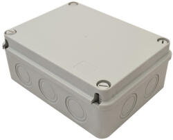 TRACON MED19148 teli fedéllel 190×145×80mm IP67 kötödoboz (MED19148)