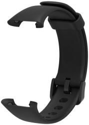 Mobilly szíj a Mi Band 7 Pro-hoz, szilikon, fekete (762 DSJ7-02-00M black)